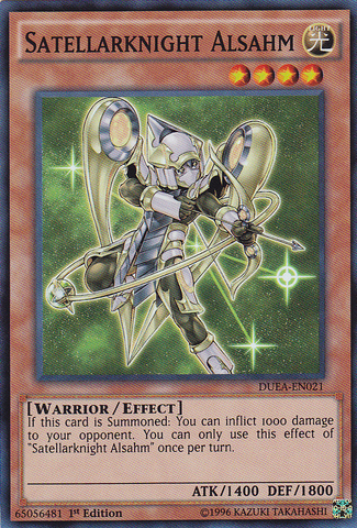 Satellitearknight Alsahm [DUEA-EN021] Super Rare 