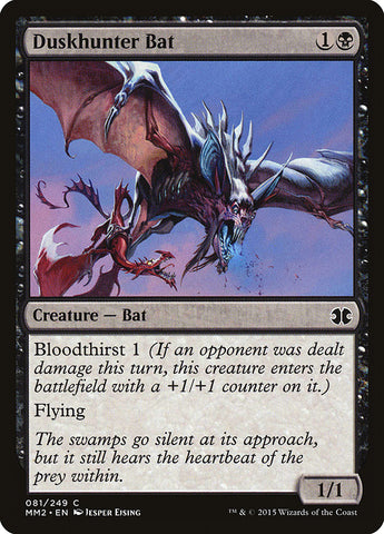 Duskhunter Bat [Modern Masters 2015] 