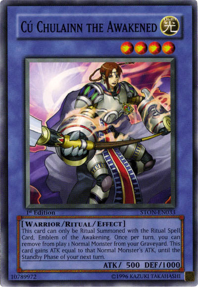 Cu Chulainn the Awakened [STON-EN033] Common 