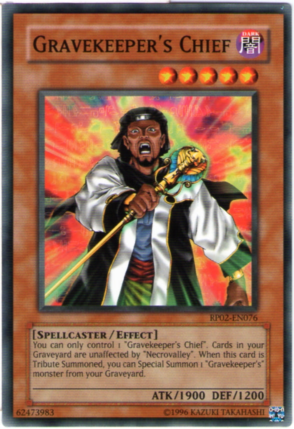 Gravekeeper's Chief [RP02-EN076] Common 