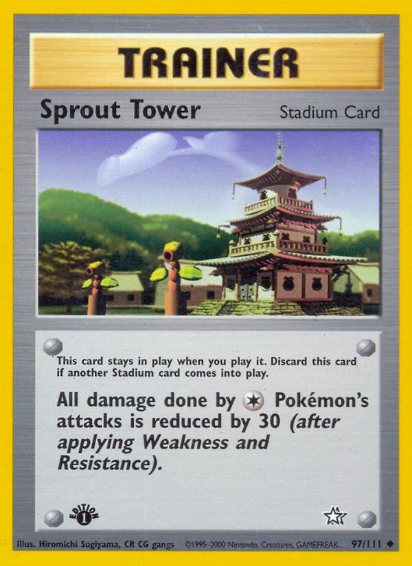 Sprout Tower (97/111) [Neo Genesis 1st Edition] 