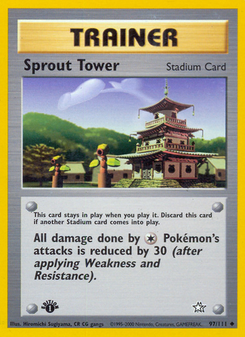 Sprout Tower (97/111) [Neo Genesis 1st Edition] 