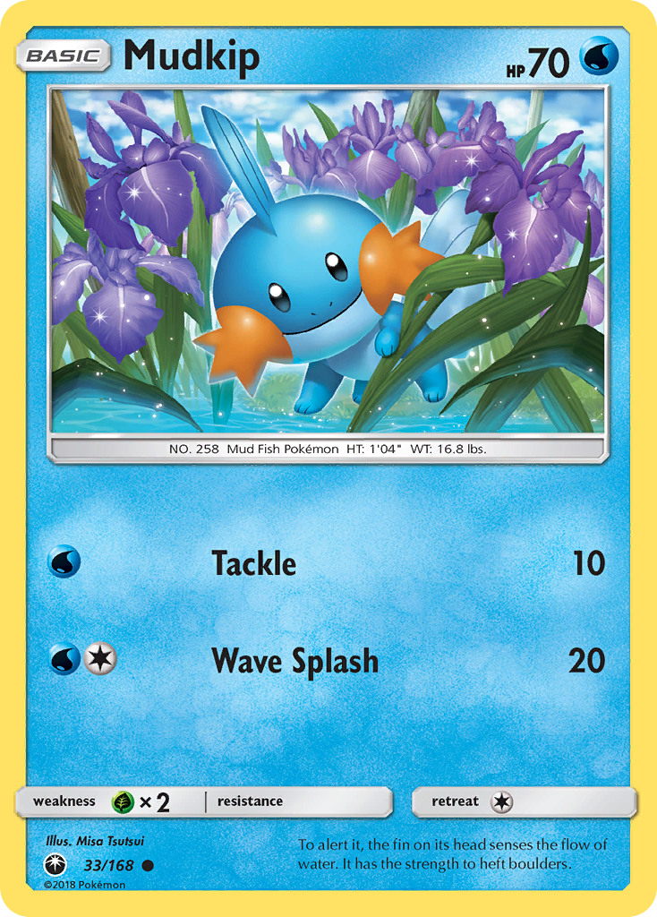 Mudkip (33/168) [Sun &amp; Moon: Celestial Storm] 