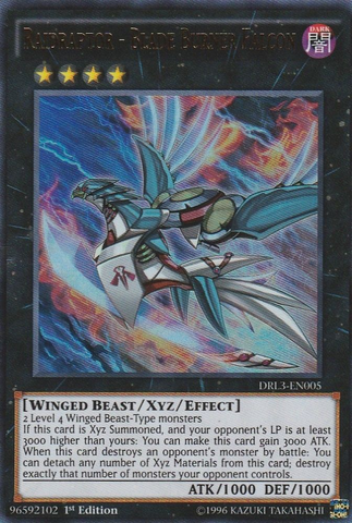 Raidraptor - Blade Burner Falcon [DRL3-EN005] Ultra Rare 