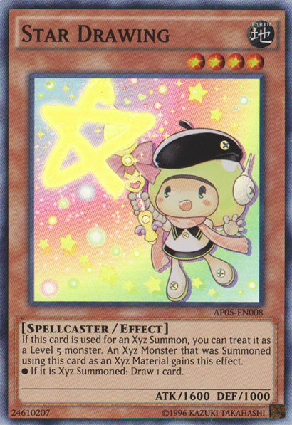 Star Drawing [AP05-EN008] Super Rare 