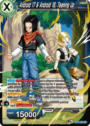 Android 17 &amp; Android 18, Teaming Up (BT17-033) [Ultimate Squad] 