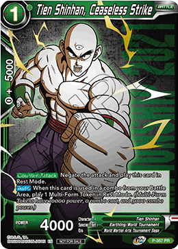 Tien Shinhan, Ceaseless Strike (P-357) [Tournament Promotion Cards] 