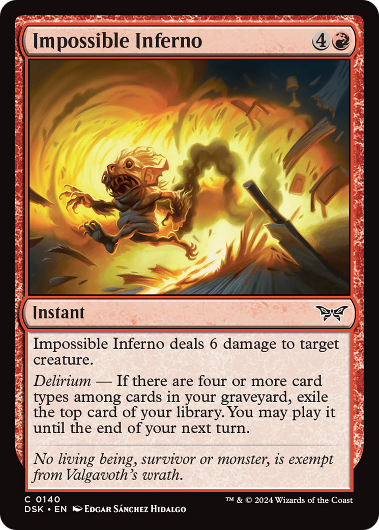 Impossible Inferno [Duskmorn: House of Horror] 