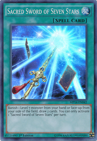 Sacred Sword of Seven Stars [MP14-EN042] Super Rare 