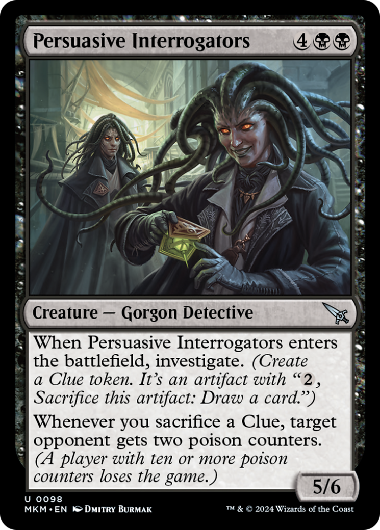 Persuasive Interrogators [Murders at Karlov Manor] 