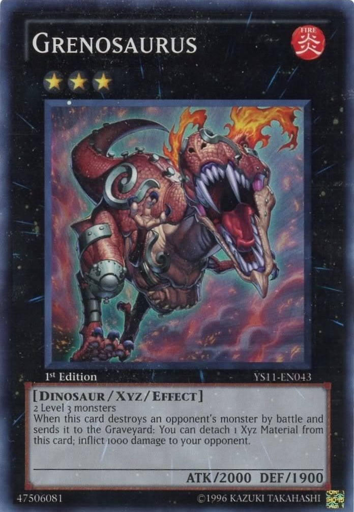 Grenosaurus [YS11-EN043] Super Rare 