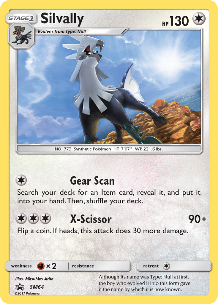 Silvally (SM64) [Sun &amp; Moon: Black Star Promos] 