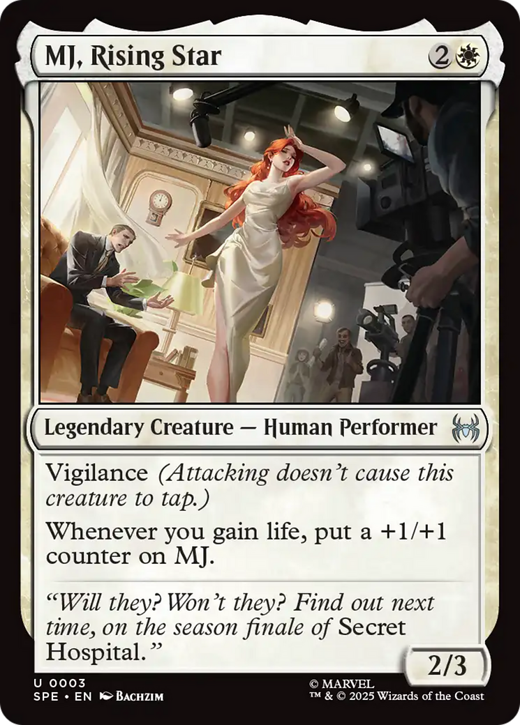 MJ, Rising Star [Marvel's Spider-Man: Eternal-Legal] 