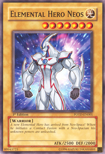 Elemental Hero Neos [POTD-EN001] Common 
