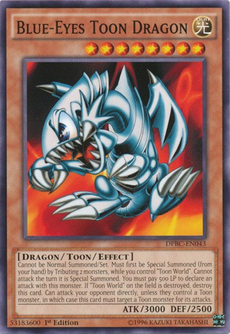 Blue-Eyes Toon Dragon [DPBC-EN043] Common 