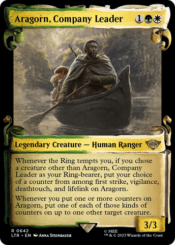 Aragorn, Company Leader [The Lord of the Rings: Tales of Middle-Earth Showcase Scrolls] 