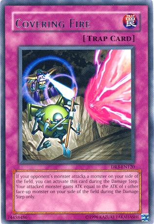 Covering Fire [DR3-EN120] Rare 