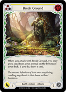 Break Ground (Yellow) [U-ELE132] (Tales of Aria Unlimited) Unlimited Rainbow Foil 