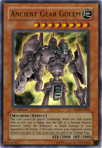 Ancient Gear Golem [TLM-EN006] Ultra Rare 