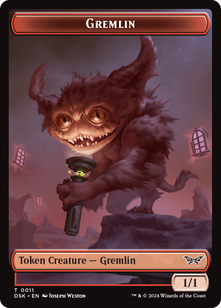 Gremlin Token [Duskmourn: House of Horror Tokens] 