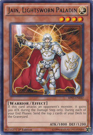 Jain, Lightsworn Paladin [BP03-EN042] Rare 