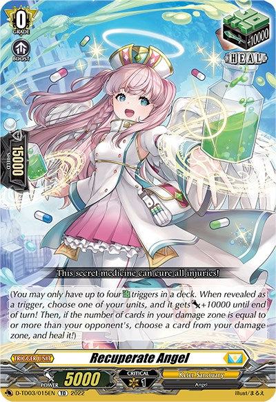 Recuperate Angel (D-TD03/015EN) [D-TD03: Raika Koshiba -Skyfall Executors-] 