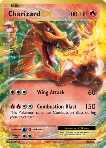 Charizard EX (12/108) [XY: Evolutions] 