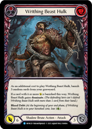 Writhing Beast Hulk (Red) [MON129] (Monarch) 1st Edition Normal 