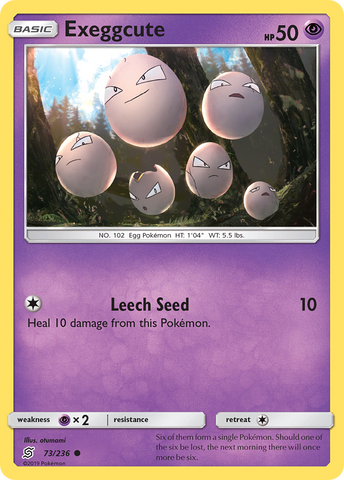 Exeggcute (73/236) [Sun &amp; Moon: Unified Minds] 