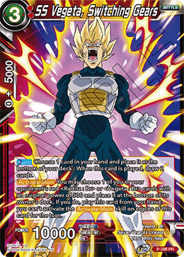 SS Vegeta, Switching Gears (P-296) [Tournament Promotion Cards] 