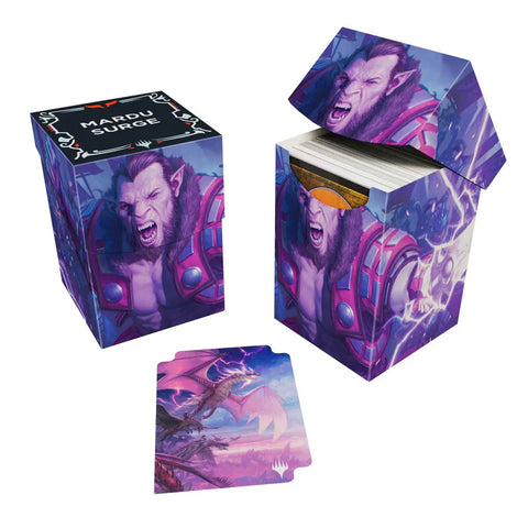 Ultra Pro - Magic The Gathering Tarkir: Dragonstorm - Deck Box 100+ - Choose Your Design