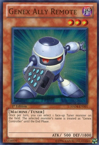 Genex Ally Remote [HA04-EN001] Super Rare 