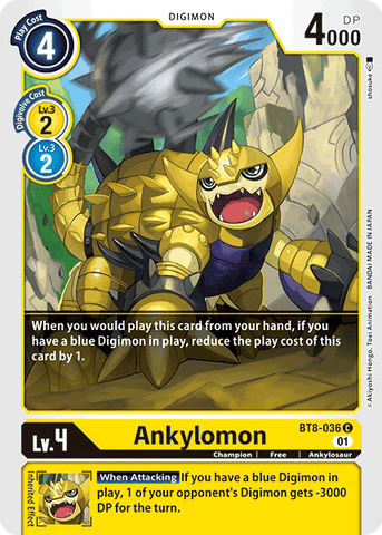 Ankylomon [BT8-036] [New Awakening] 