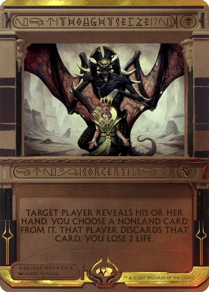 Thoughtseize (Summon) [Amonkhet Invocations] 