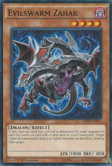 Evilswarm Zahak [SR02-EN014] Common 