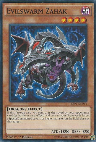 Evilswarm Zahak [SR02-EN014] Common 