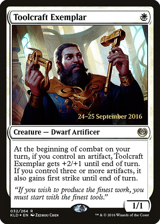 Toolcraft Exemplar [Kaladesh Prerelease Promos] 
