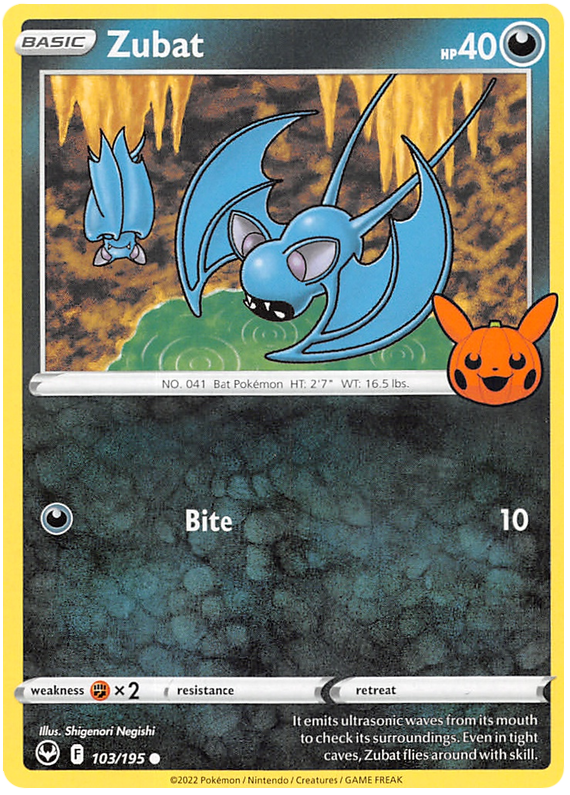 Zubat (103/195) [Trick or Trade 2023] 