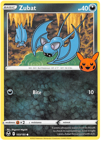 Zubat (103/195) [Trick or Trade 2023] 