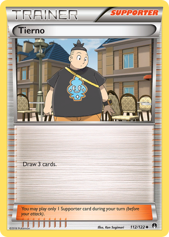 Tierno (112/122) [XY: BREAKpoint] 
