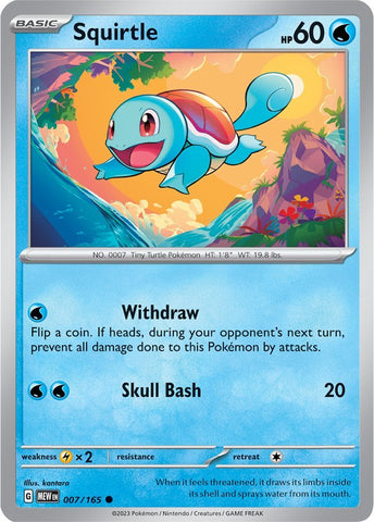 Squirtle (007/165) [Scarlet &amp; Violet: 151] 