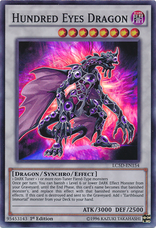 Hundred Eyes Dragon [LC5D-EN154] Super Rare 
