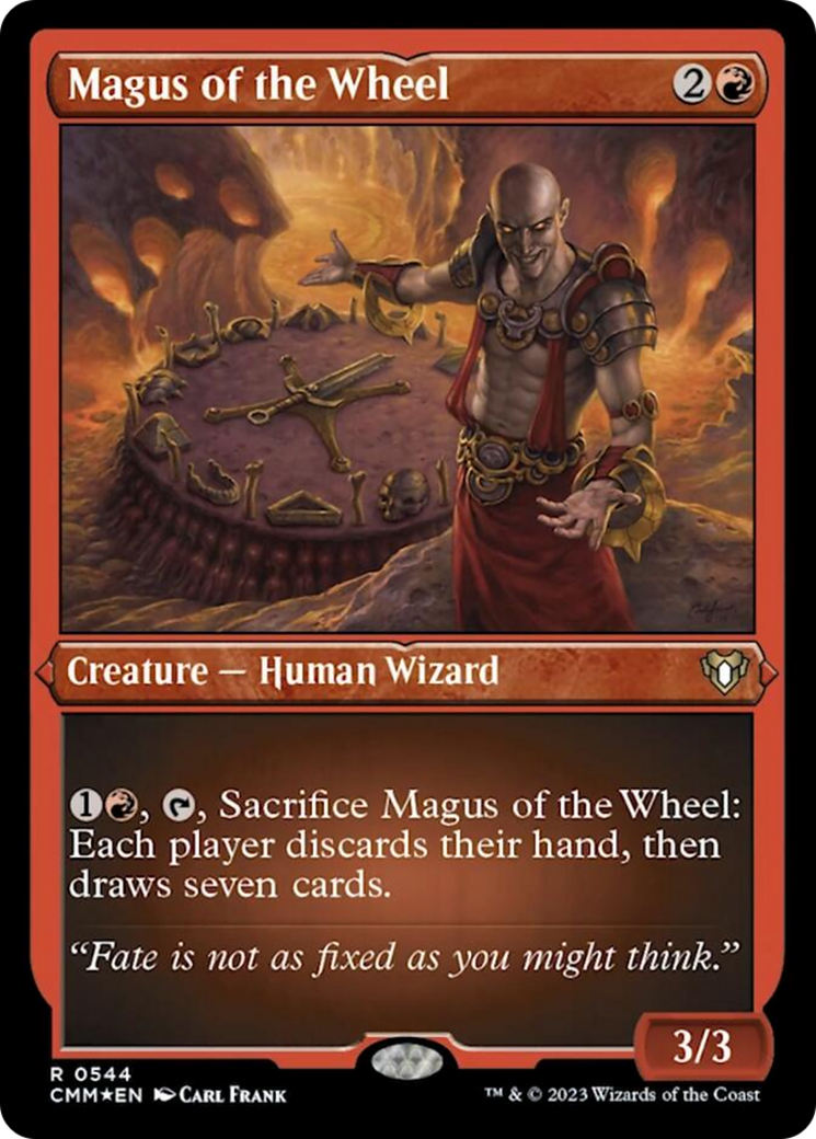 Magus of the Wheel (Foil Etched) [Commander Masters]