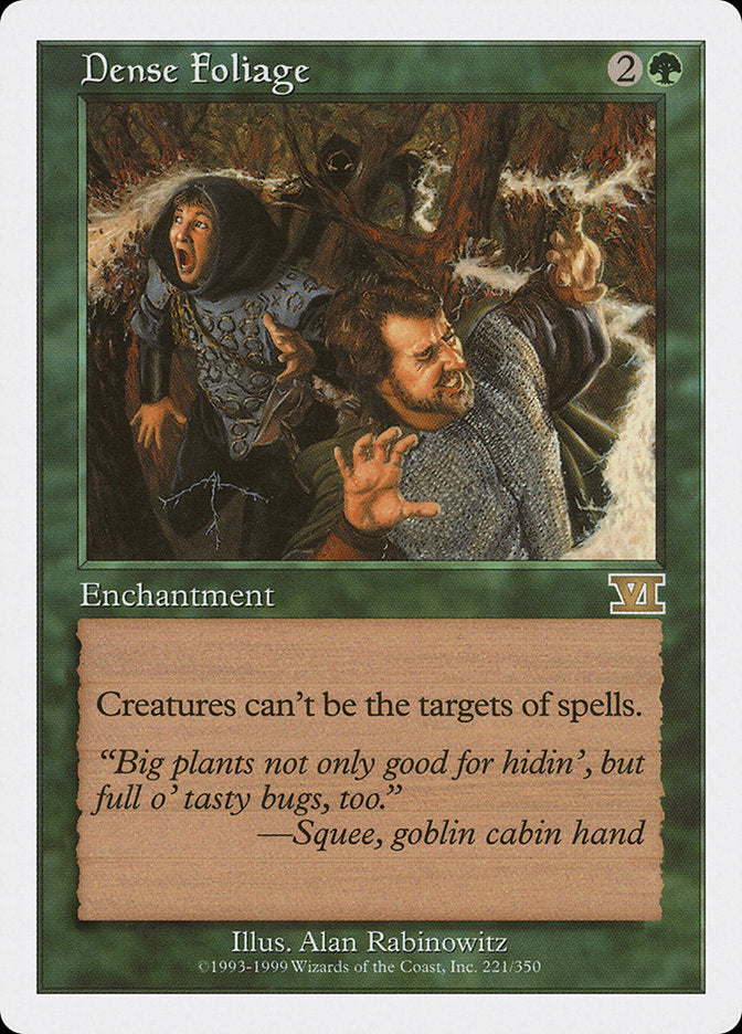 Dense Foliage [Classic Sixth Edition] 