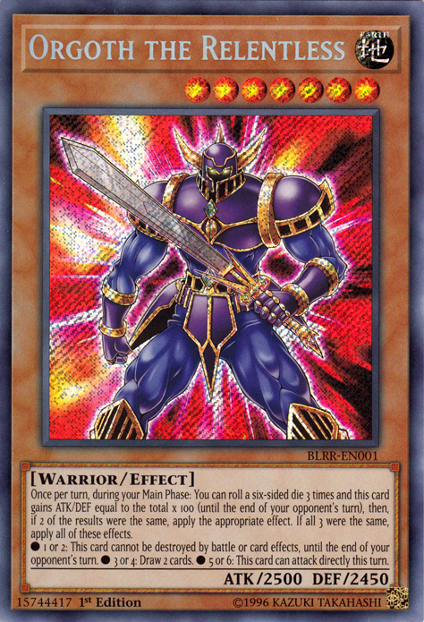 Orgoth the Relentless [BLRR-EN001] Secret Rare 