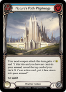 Nature's Path Pilgrimage (Blue) [TEA023-C] (Dorinthea Hero Deck) 1st Edition Normal 