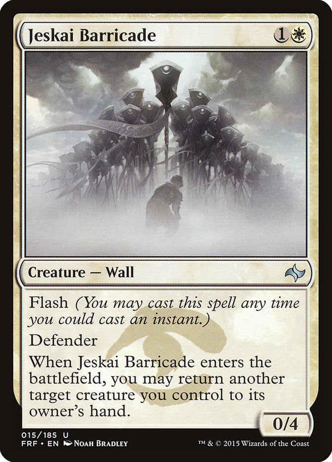 Jeskai Barricade [Fate Reforged] 