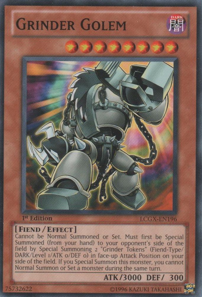 Grinder Golem [LCGX-EN196] Common 