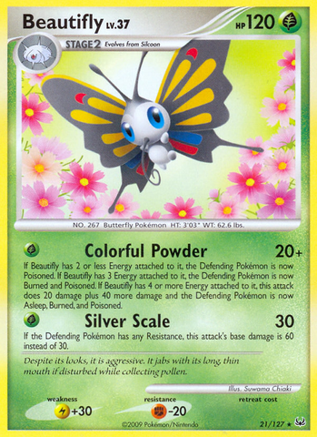 Beautifly (21/127) [Platinum: Base Set] 