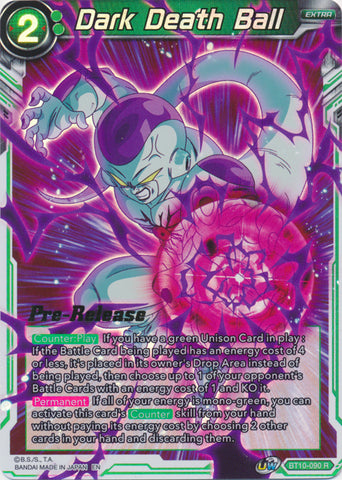 Dark Death Ball (BT10-090) [Rise of the Unison Warrior Prerelease Promos] 